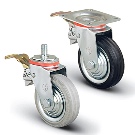 Industrial wheels, medium-heavy duty
