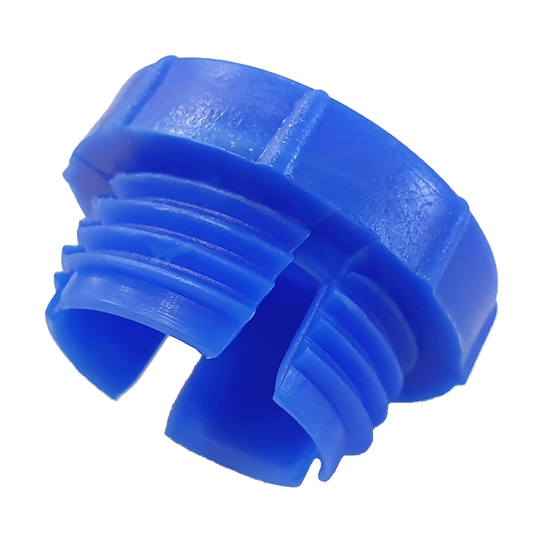 Zátky se závitem Typ 1, LDPE, modrá