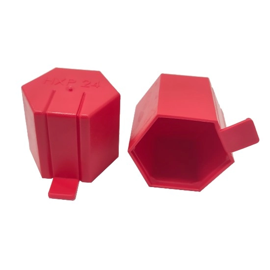 Hexagonal tear-off caps