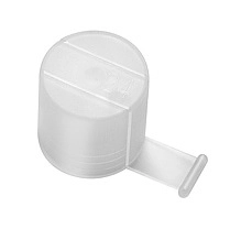 Krytky vysoké s ouškem, LDPE, přírodní