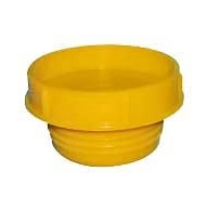 Zátky se závitem Typ 2, LDPE, žluté