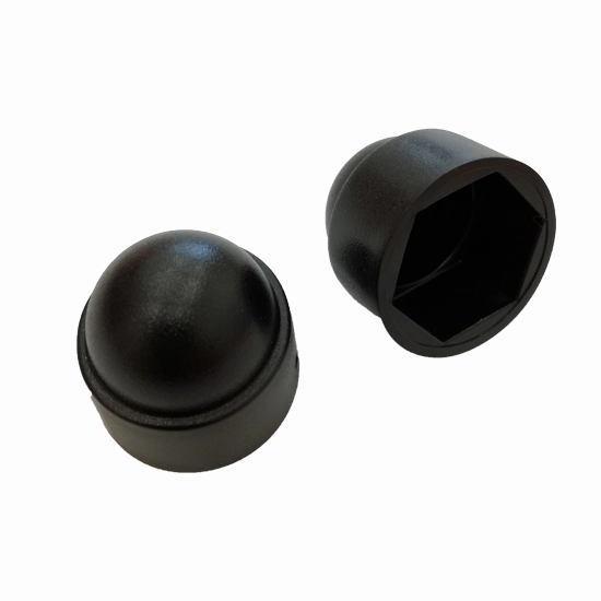 Krytky šroubů a matic, LDPE, černé