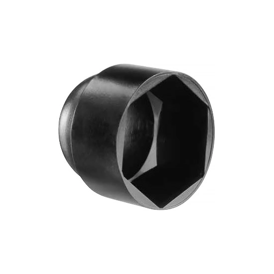 Krytky šroubů a matic, LDPE, černé