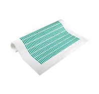 Masking cutouts up to 200°C, polyester, green