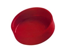 Krytky čel přírub vnější SAE, LDPE, červené
