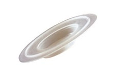 Krytky čel přírub Typ 1, LDPE, přírodní