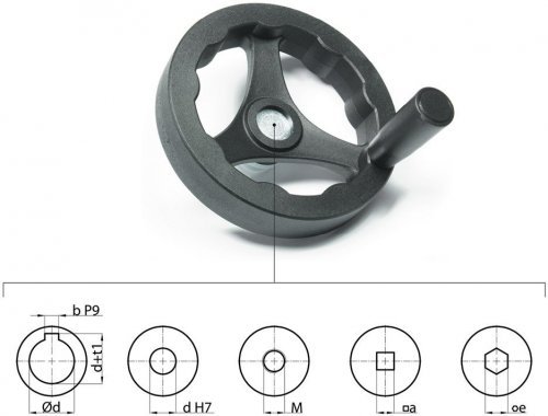 Zakázková úprava otvorů ovládacích prvků